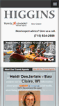 Mobile Screenshot of higginstravel.com